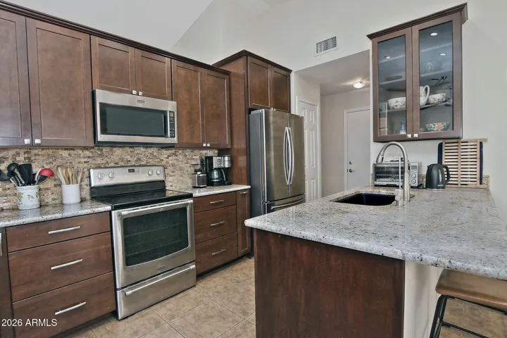 Stainless steel appliances