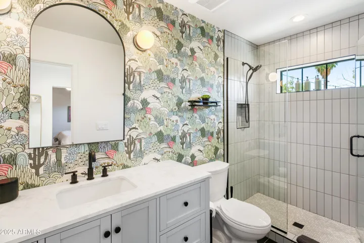 Primary Bath with tiled Shower