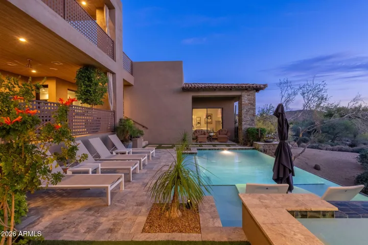 Backyard Pool Area