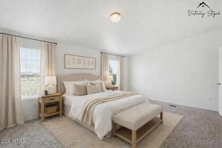 Primary Bedroom - Virtually Staged