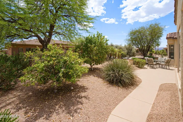Cool decking on patio, front court yard, pathes and driveway.