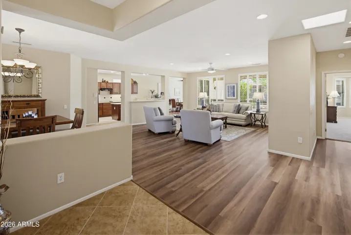 View from entrance. Wonderful open floor plan.