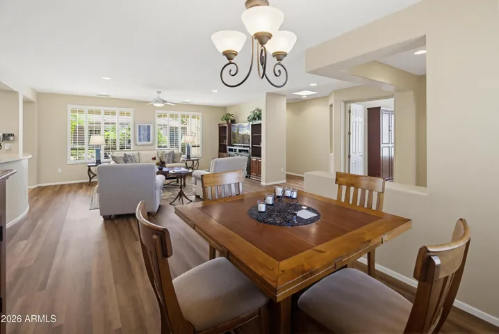 Dining in Great room or make this another sitting area or perhaps a bar.