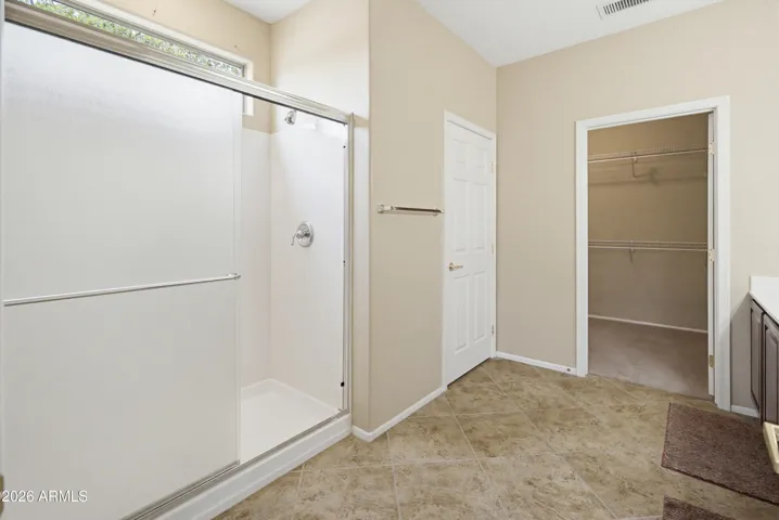 Walk-in shower