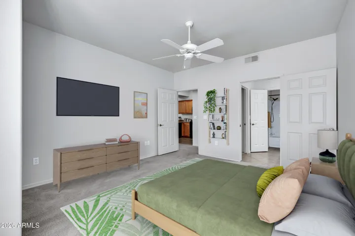 Bedroom #1 Virtual Staging