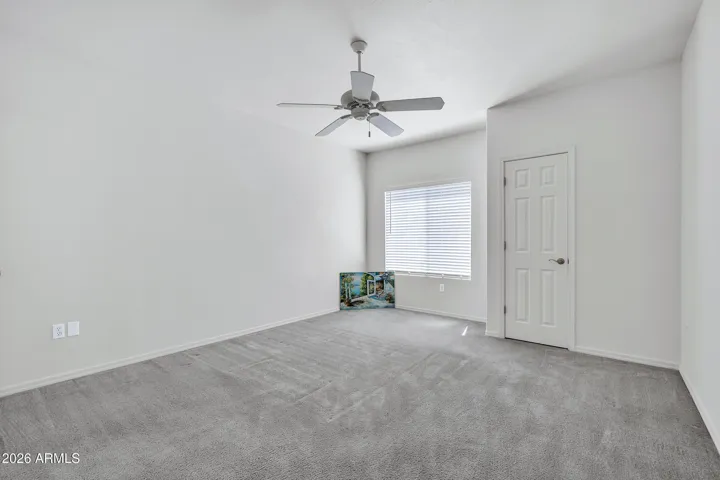 Bedroom #1 walk in closet great views of the pool