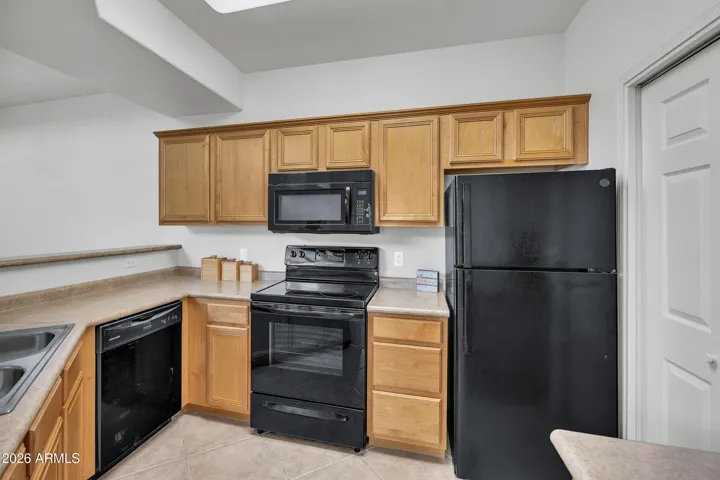 Kitchen is appointed with all appliances