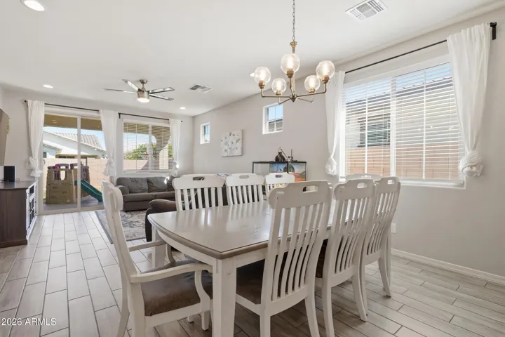 Eat in kitchen overlooking the great room.
