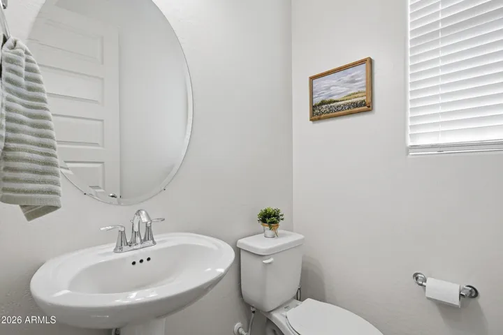 Half bath for guests