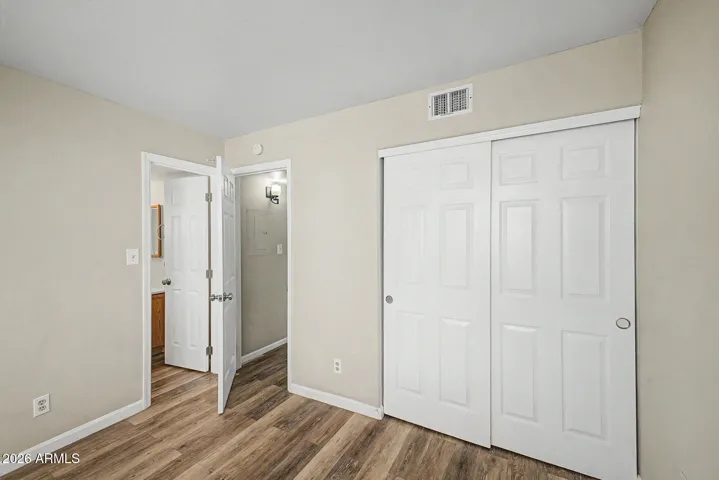 Downstairs bedroom with ensuite