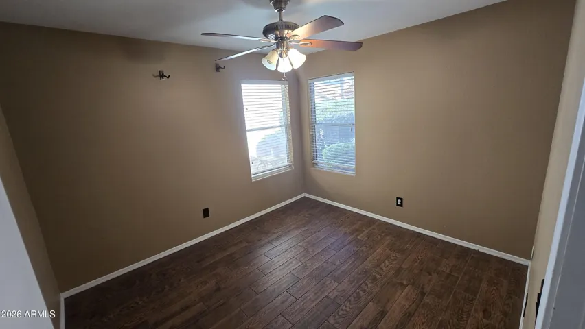 3rd bedroom not staged