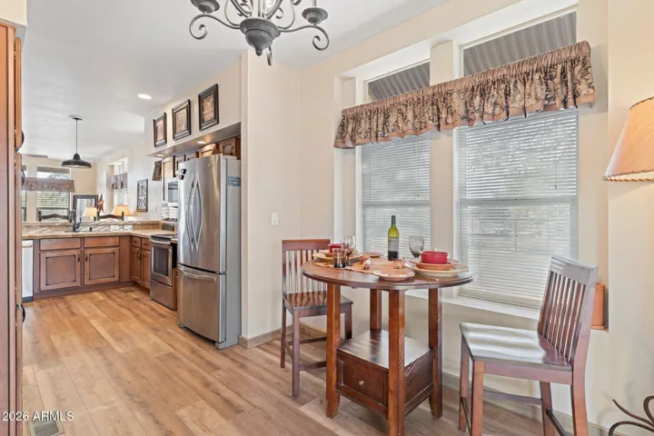 Breakfast Nook off kitchen