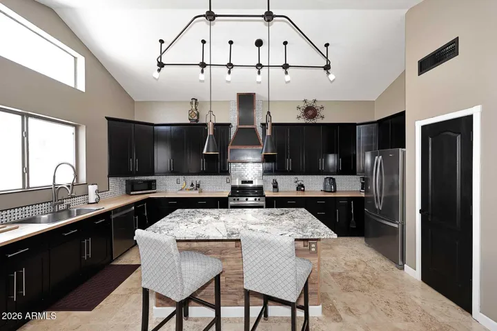 Remodeled kitchen