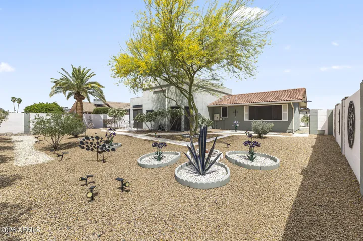 Very private yard