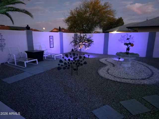 There's room for a pool or spa.