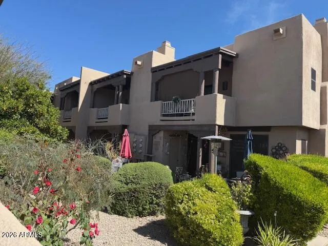 Back of Townhome