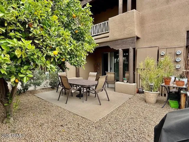 Back courtyard