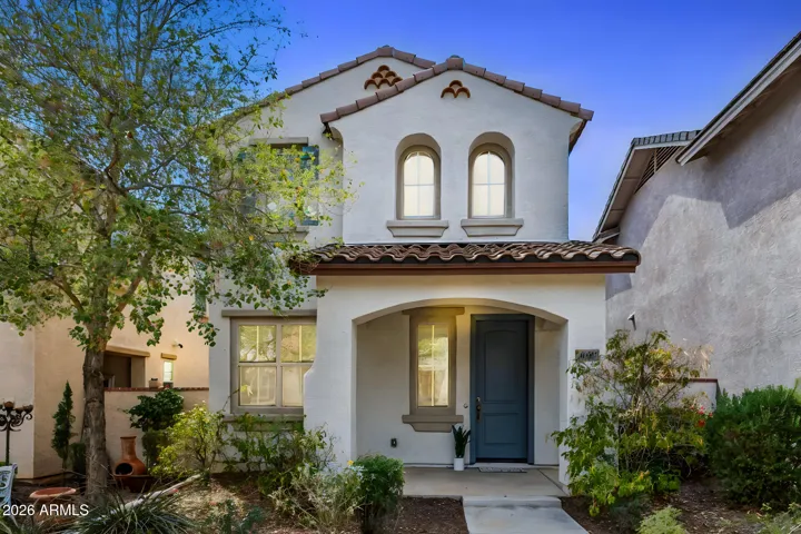 Charming curb appeal welcomes you in with a cozy front porch.