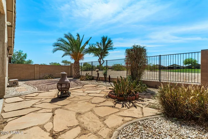 with natural flagstones