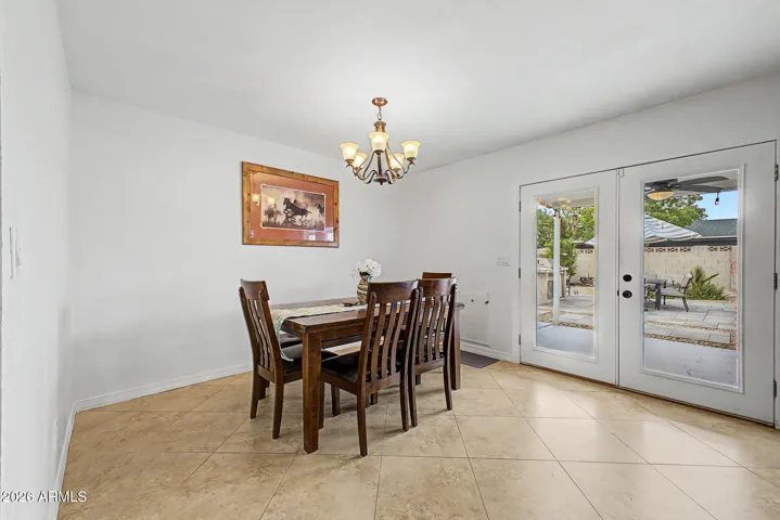 Spacious Dining Room opens to Living Room & kitchen