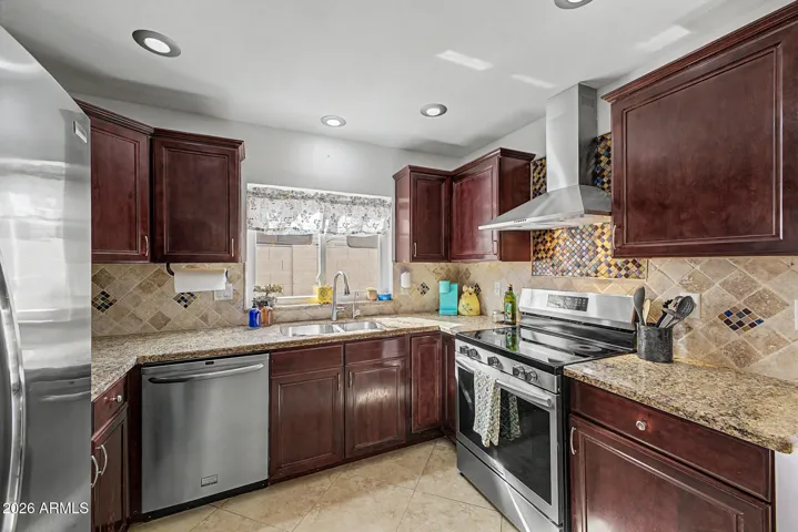 Recessed Lighting, Granite Countertops