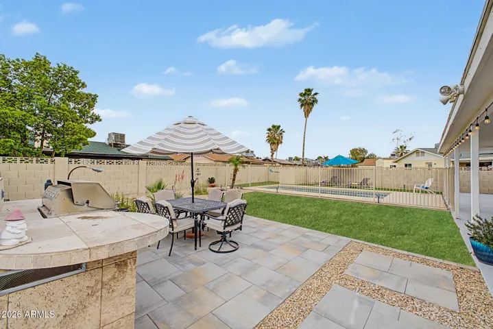 Grill, Dine, Chill in the Pool!