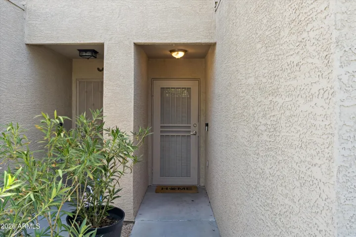 Front entrance