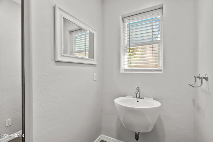 downstairs half bath