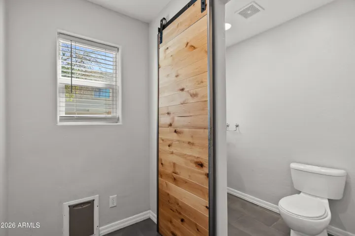 Downstairs half bath