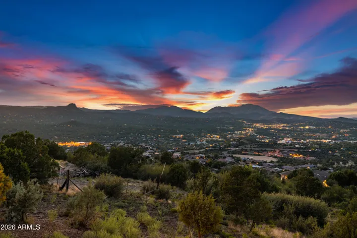 Thumb Butte & Granite Mountain from the deck