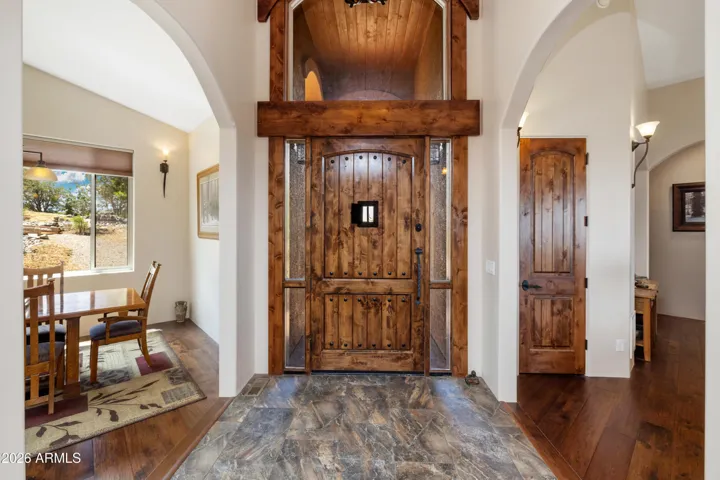 Grand entry with 4' wide door