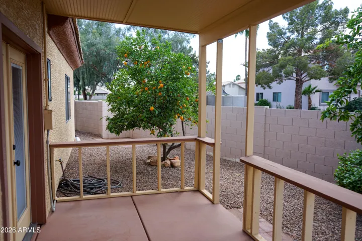Patio off Primary Bedroom