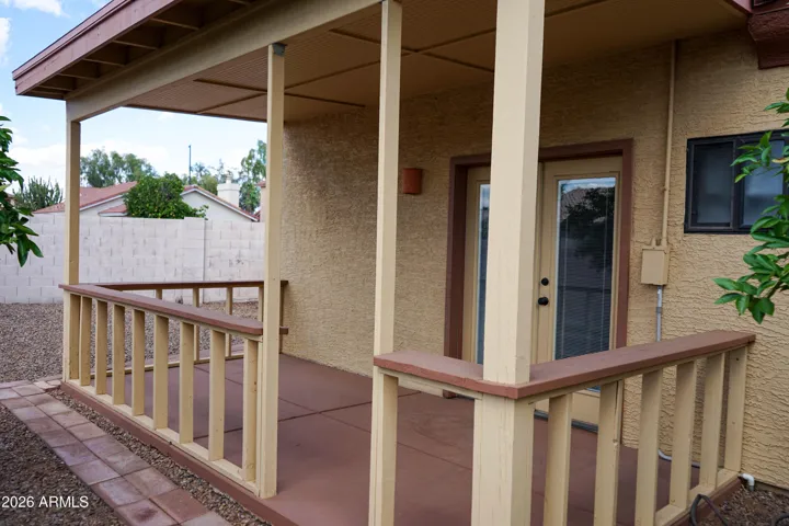Patio off Primary Bedroom