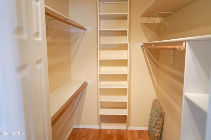 Primary Walk In Closet