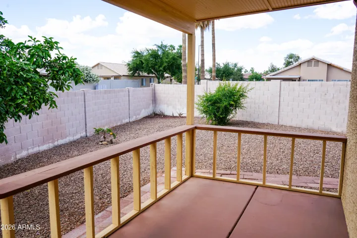 Patio off Primary Bedroom
