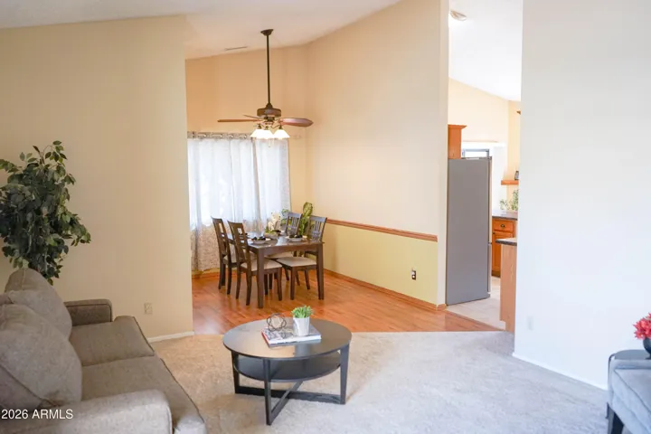 Living area off entry