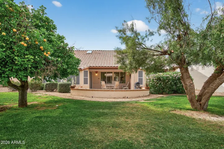 Imagine yourself enjoying the lush back yard.