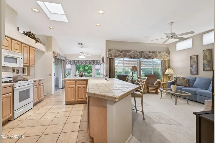 You'll love the open floor plan in this area.
