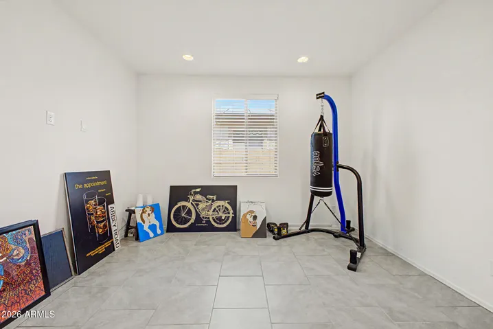 Flexible Front Living Space: Den Option or Bedroom Conversion