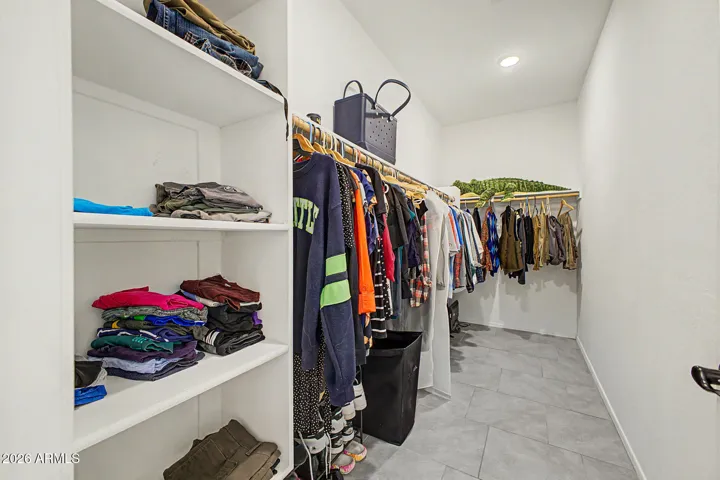 Huge Primary Closet