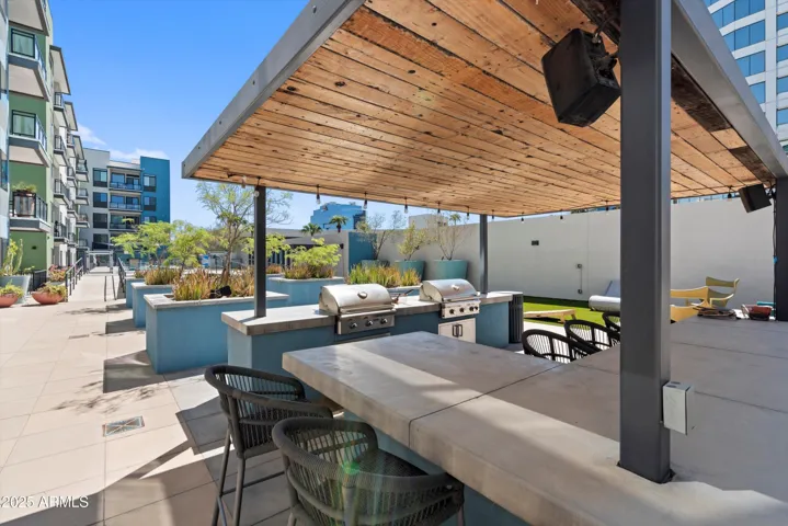 BBQ and Bar Area