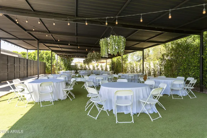Covered Turf Backyard A
