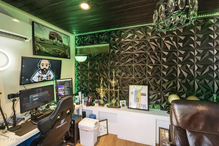 Main House Enclosed Patio Home Office