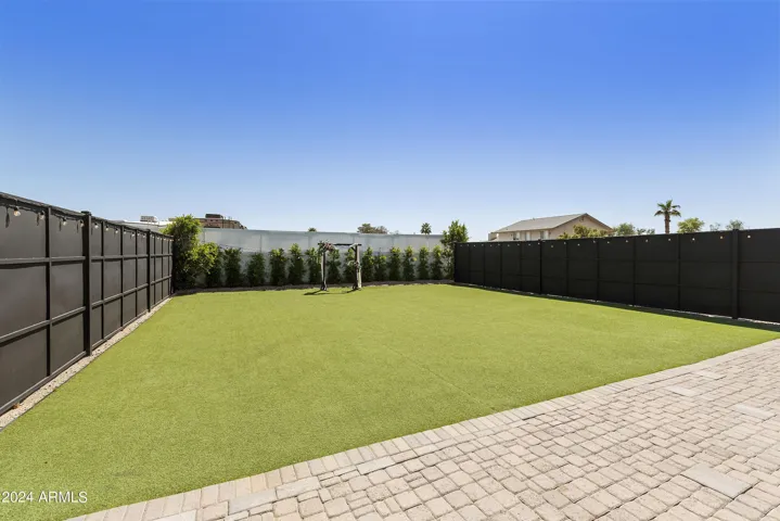 Turf backyard B