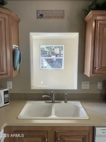 View from Kitchen to Room Addition