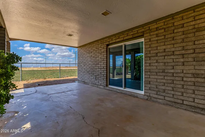 Private courtyard/patio off Primary Bedroom