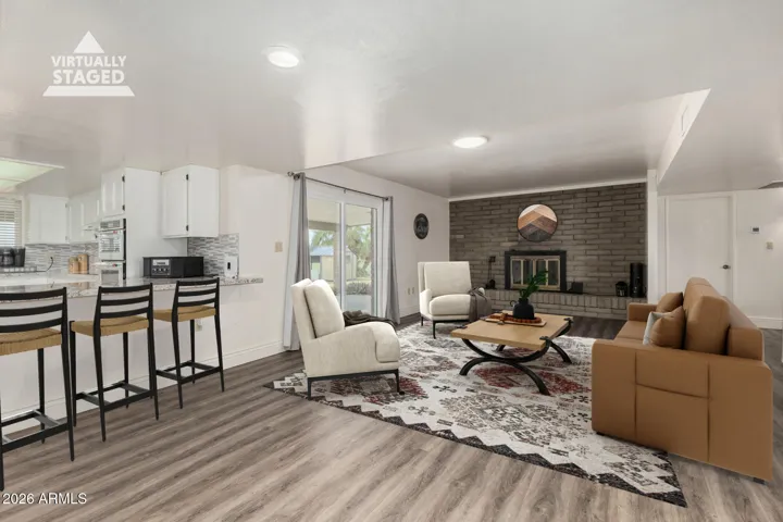 Staged Living Room