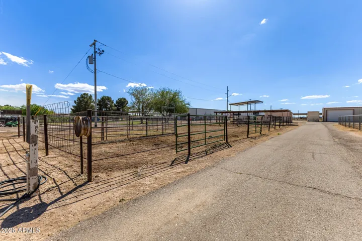 Paved Drive to Horse Facilities, and Shop