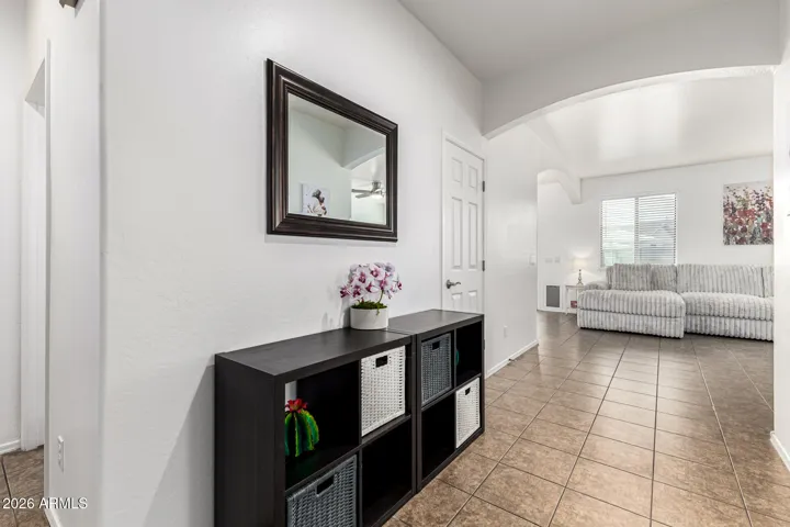 Downstairs hallway