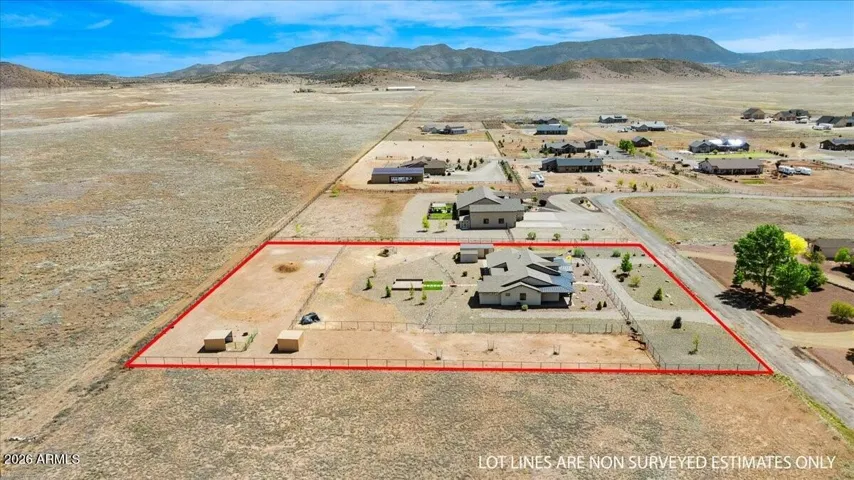 Lot lines are non-surveyed estimates only.